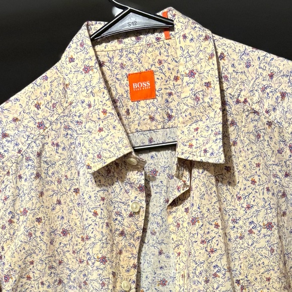 Ultra Rare Boss Multicolor Floral Button-Up Shirt - Picture 2 of 4